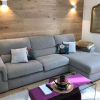 Divano 3posti con isola, e vero letto matrimoniale