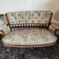 Sofa velluto Luigi Filippo