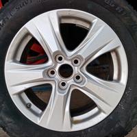 4 Cerchi lega E Gomme 17" Toyota rav4 originali