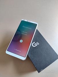 LG G6 Smartphone bianco usato in buone condizioni