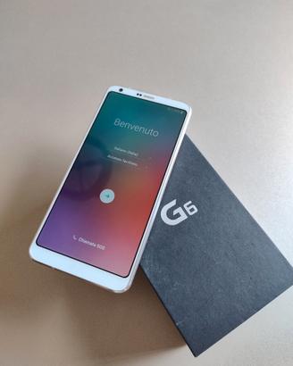 LG G6 Smartphone bianco usato in buone condizioni