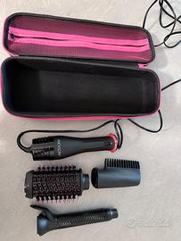 spazzola Revlon One-step con accessori e custodia