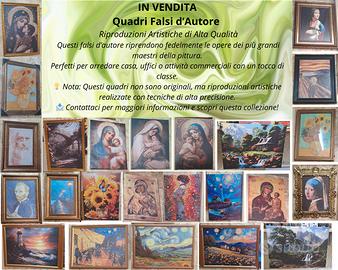 Quadri Falsi d’Autore