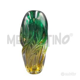 VASO MURANO VERDE GIALLO