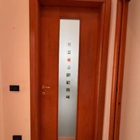 8 Porte interne Pivato in legno e vetro veneziano