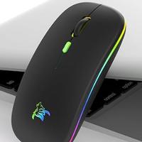 TQQ Mouse wireless ricaricabile, retroilluminato