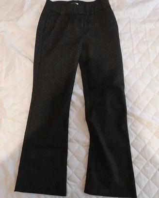 Pantaloni Grigi a Righe Pimkie 38 XS
