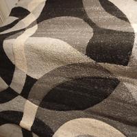 tappeto grande da sala bianco e nero 