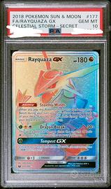 Rayquaza GX secret PSA 10