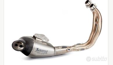 Scarico Akrapovic tracer 7 omologato