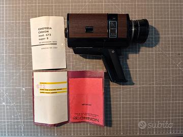 Cinepresa Super 8 Chinon 672 Autozoom + custodia