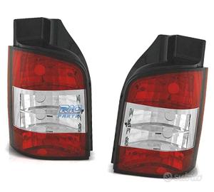 FANALI PER VOLKSWAGEN VW T5 03-09 1P ROSSO BIANCO