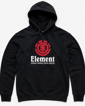 Felpa Element nera con cappuccio | taglia L/G