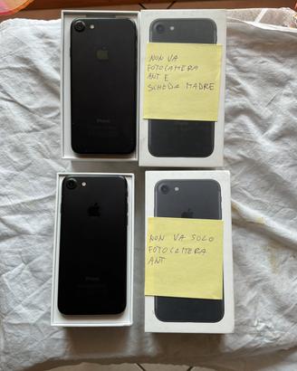Due iPhone 7 Black NON FUNZIONANTI