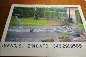 Carrello rimessaggio gommone zingato