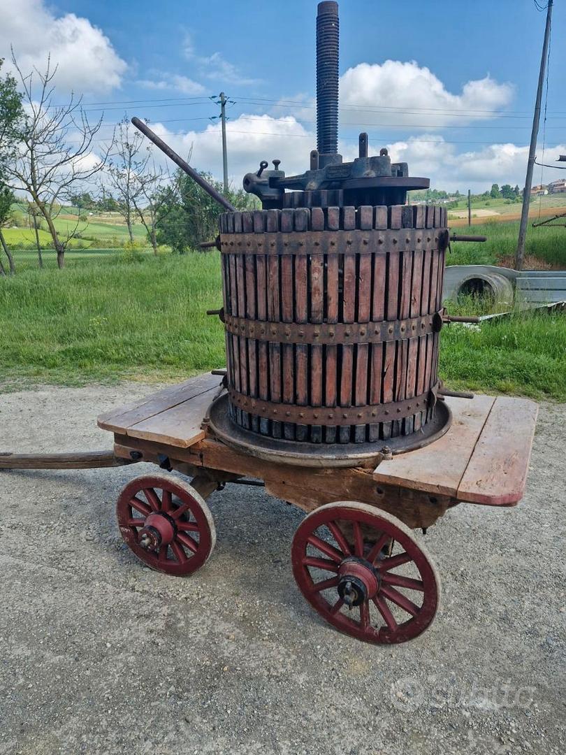 Torchio vino vintage / arredo rustico - Giardino e Fai da te In vendita ...
