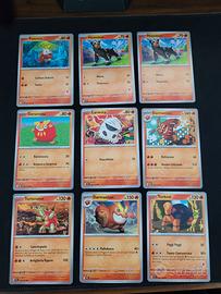 Carte Pokemon tipo fuoco