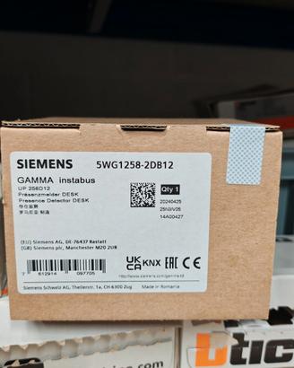 KNX Siemens UP 258D12 - Rilevatore presenza NUOVO