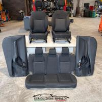 Interno completo sedili Peugeot 208 3 porte