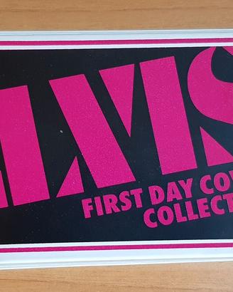 Folder commemorativo francobolli Elvis Presley