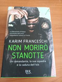 Libro " NON MORIRÒ STANOTTE" 