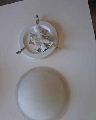 plafoniera vetro diametro 30