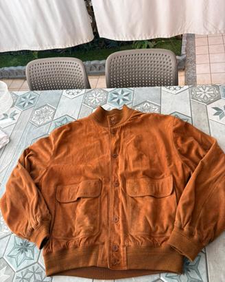Giubboto bomber in VERA pelle di Renna
