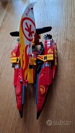 lego ninjago battaglia catamarani