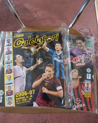 album calciatori panini completi 2005-06e 2006-07
