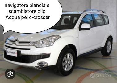 navigatore e scambiatore olio acqua