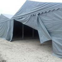 Tendostrutture uso invernale 8 x 12 x 4,0 pvc 550