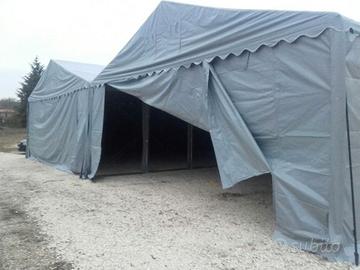 Tendostrutture uso invernale 8 x 12 x 4,0 pvc 550