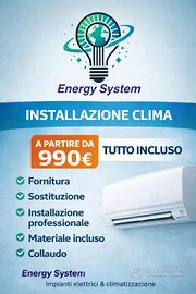 Istallazione climatizzatore