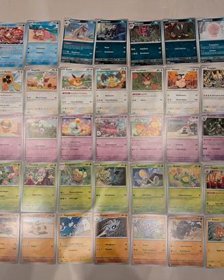 Lotto 35 carte Pokémon 