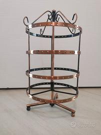 porta orecchini girevole 