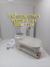 Levapelucchi elettrico ricaricabile USB-c