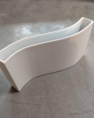 Vaso ceramica bianco porta rose - White ceramic ro