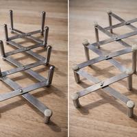 Supporto coperchi regolabile IKEA in acciaio inox