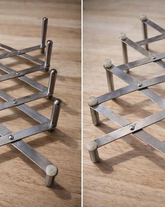 Supporto coperchi regolabile IKEA in acciaio inox