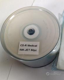 Campana da 50 CD-R  Medicali Inkjet stampabili