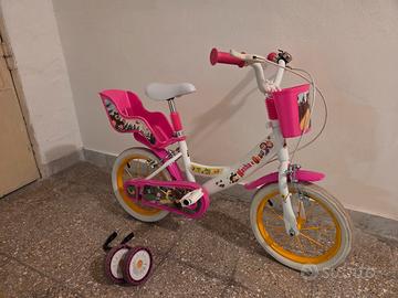 Bicicletta bambina masha e orso