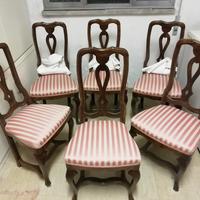 Sedie in noce antiche