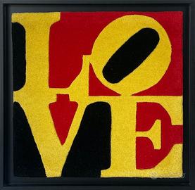 LIEBE LOVE (2007) by Robert Indiana (1928-2018)