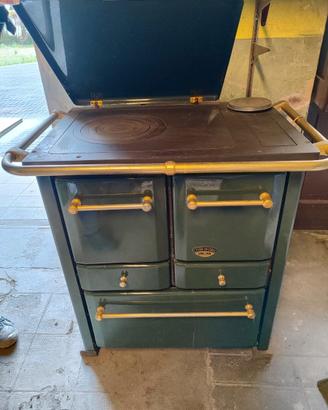 Cucina a Legna Lincar "Cuore di Ghisa" con Forno