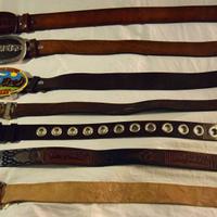 Collezione cinture anni 90-2000 Diesel