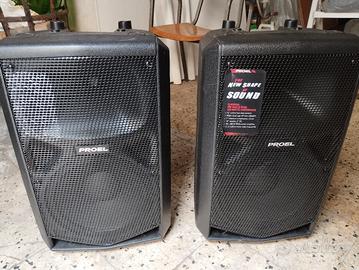 Coppia casse amplificate PROEL FLASH 12A