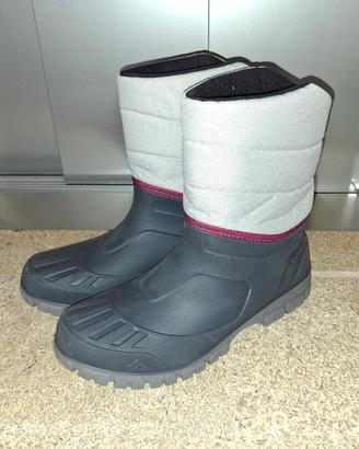 QUECHUA doposci donna SH100 MID grigi