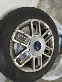 4 cerchi lega ford raggio 15 con michelin 195/60