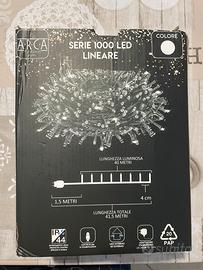 Luci a led Natale (1000 luci bianche)