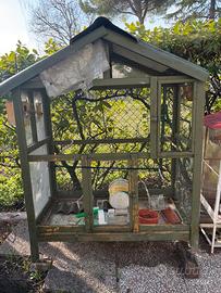 Voliera uccelli gabbia